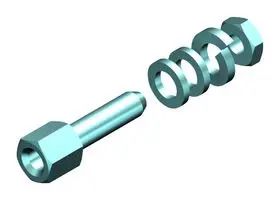 D SUB SCREWLOCKS AND SLIDELOCKS 173112-0238