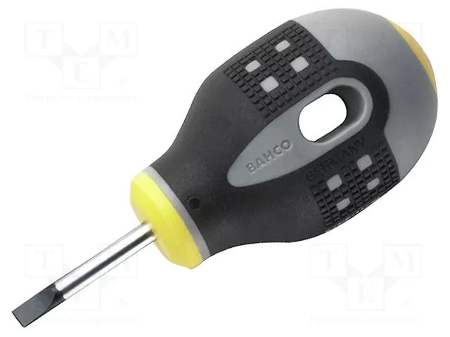 Screwdriver: standard; slot; 5.5x1mm; Blade length: 25mm BAHCO SA.8350