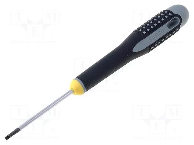 Screwdriver; slot; 2.5x0.4mm; Blade length: 60mm BAHCO SA.BE8010