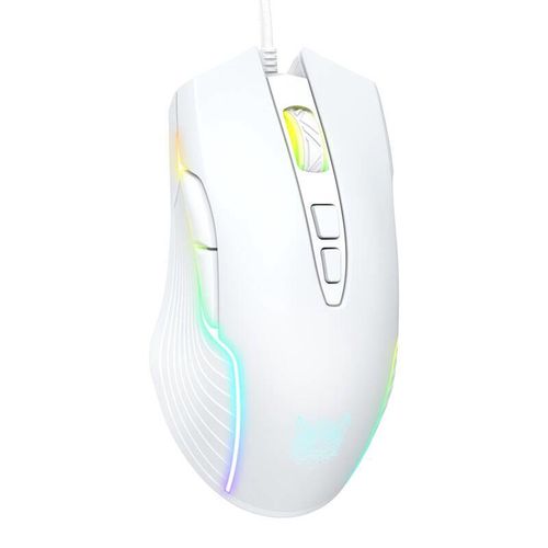 Gaming mouse onikuma CW905 white wired, ONIKUMA CW905W