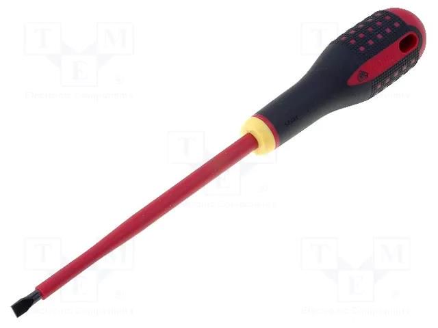 Screwdriver; insulated; slot; 6.5x1.2mm; Blade length: 150mm BAHCO SA.BE8255S