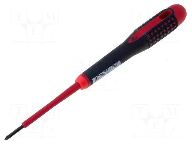 Screwdriver; insulated; Phillips; PH0; Blade length: 60mm; 1kVAC BAHCO SA.BE8600S