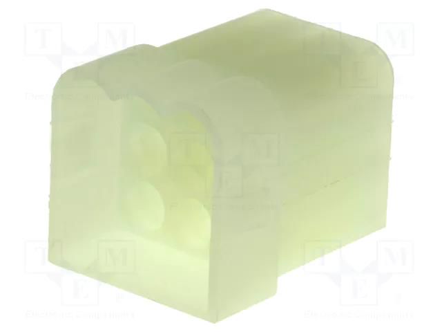 Connector: wire-wire; plug; male; PIN: 9; .140 MATE-N-LOK; 6.1mm TE Connectivity 1-480586-0
