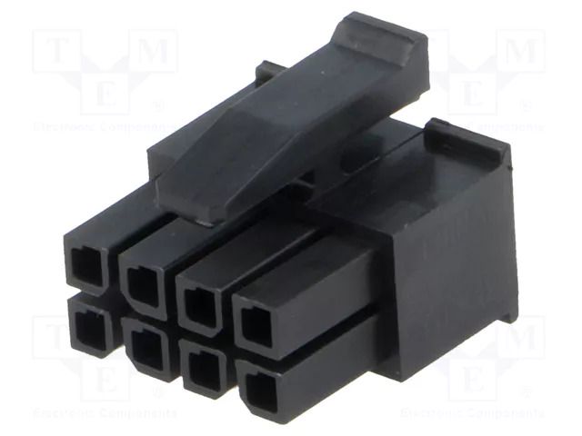 Connector: wire-board; plug; female; PIN: 8; Micro MATE-N-LOK; 3mm TE Connectivity 794617-8