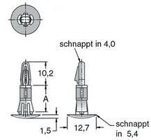 SPACER, 6.4/3.2-PA 006.81.116