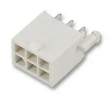 HEADER, VERTICAL, DUAL ROW, 6WAY, 4.14MM 1-770178-0