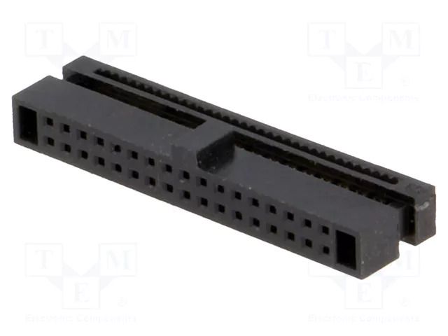 Connector: IDC; plug; female; PIN: 34; IDC; for ribbon cable; 1.27mm CONNFLY DS1017-01-34NA8