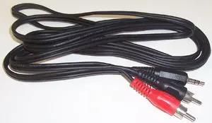 LEAD, 3.5MM S JACK-2XPHONO, 2M JR8052/2M