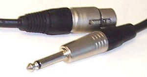 NEUTRIK JACK TO XLR(F) - 10M 101-016F