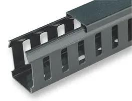 CABLE TRUNKING, 75X100MM, 2M LENGTH, BLK 0845 0256 010