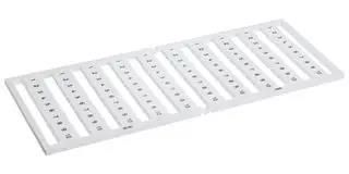MARKING CARD, 1-10, BLACK ON WHITE 209-502