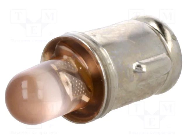 LED lamp; orange; BA7S; 12VDC; 12VAC POLAM-ELTA LO-BA7S-12AC/DC