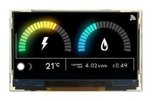 LCD TFT DISPLAY, 4", 1920X1080P, LVDS MDT0400GIH-LVDS