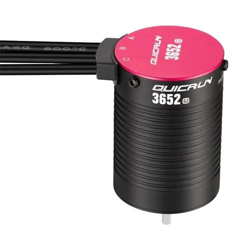 Brushless motor Hobbywing QuicRun 3652SL G2 3250KV - black, Hobbywing HW30404400