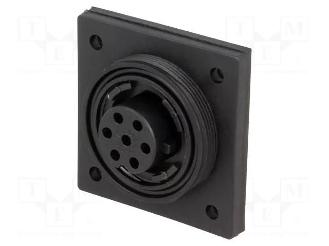 Connector: circular; socket; female; PIN: 7; 5A; 250V; IP68; UL94V-0 BULGIN PX0768/S