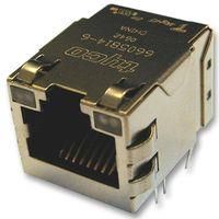 MODULAR, JACK, THT, R/A, RJ45, 8P8C 1-6605834-1