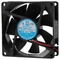 DC FAN, BALL, 80MM, 3300RPM, 12V OD8025-12HBIP69K