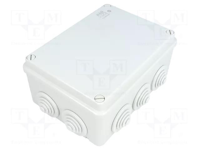 Enclosure: junction box; X: 120mm; Y: 162mm; Z: 73mm; wall mount ABB 1SL0822A00