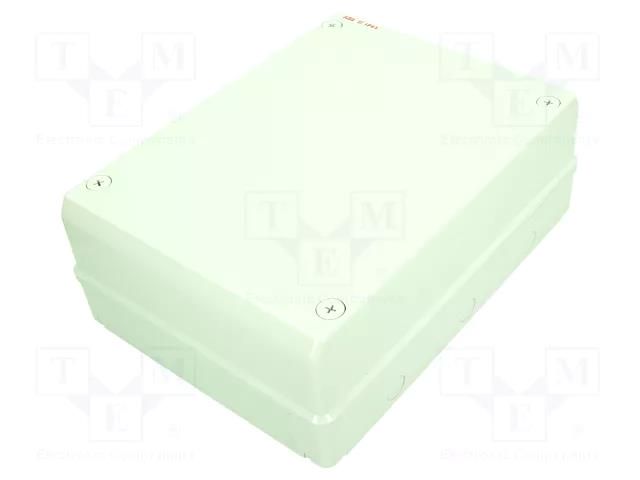 Enclosure: multipurpose; X: 275mm; Y: 370mm; Z: 140mm; polycarbonate ABB ABB-12814