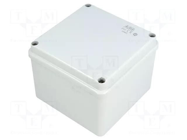 Enclosure: multipurpose; X: 100mm; Y: 100mm; Z: 80mm; grey; IP65 ABB ABB-00851