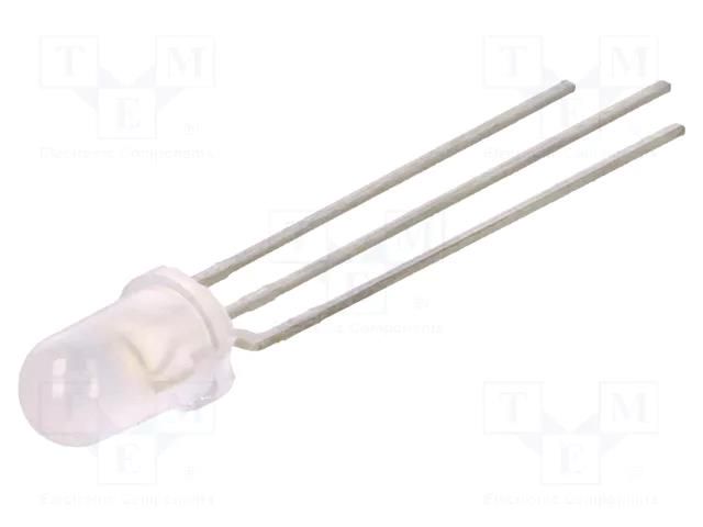 LED; yellow/green; 5mm; 30°; Front: convex; 2.1÷2.4/2.1÷2.4VDC LITEON LTL30EJ9NN
