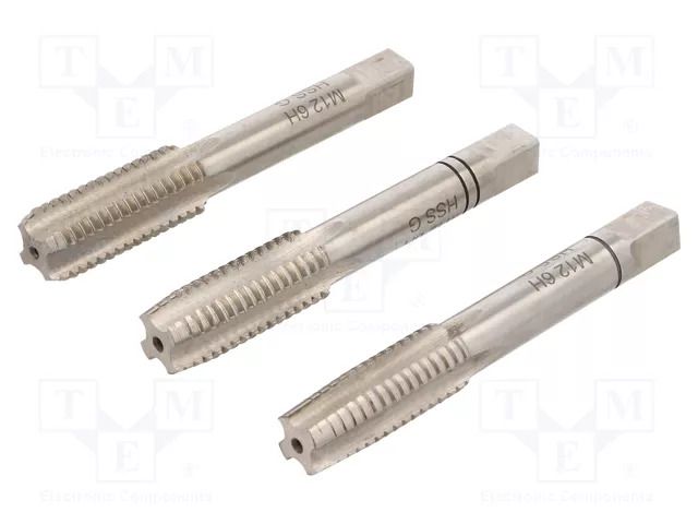 Kit: taps; for blind holes,to the through holes; L: 75mm; 7mm ALPEN-MAYKESTAG ALP.707012001