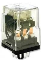 POWER RELAY, 3PDT, 10A, 24VDC, SOCKET 9-1393104-0