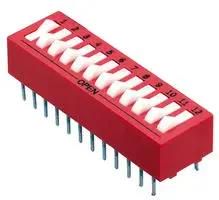 DIP SWITCH SPST 76RSB08ST