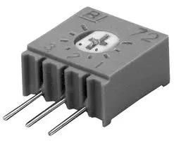 TRIMMER POTENTIOMETER, 20KOHM 1TURN THROUGH HOLE 72PR20KLF