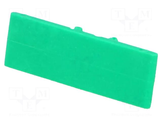 Protection; green; polyamide; 7.8mm POKÓJ OZG-10-GN