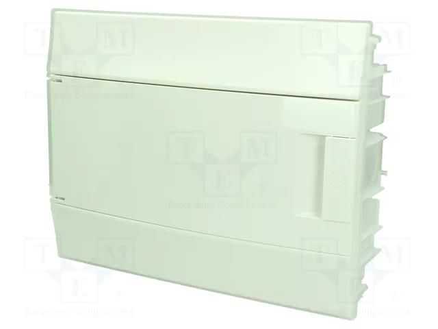 Enclosure: for modular components; IP41; plaster embedded; grey ABB 1SLM004102A1103