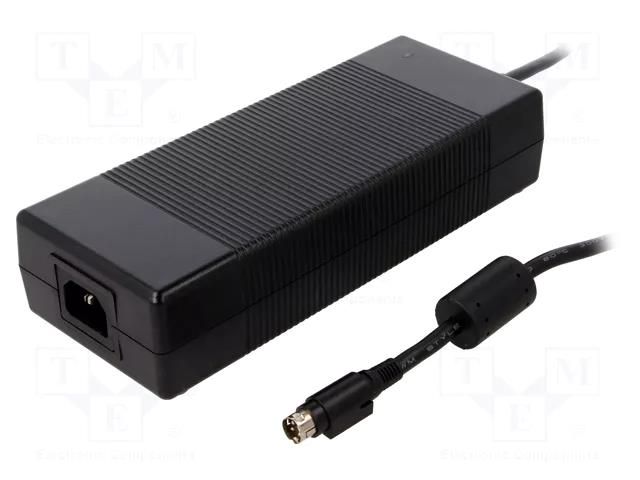 Power supply: switching; 20VDC; 11A; Out: KYCON KPPX-4P; 220W; 92% MEAN WELL GST220A20-R7B