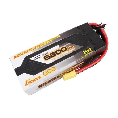 Gens ace G-Tech Advanced 6800mAh 22.8V 100C 6S1P HardCase 61#Lipo Battery Pack with EC5, Gens ace GEA686S10E5GT