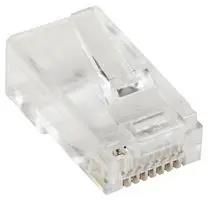 MOD CONN, RJ45 PLUG, 8P8C, 1PORT, CABLE CRJ4550PK