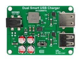 DUAL SMART USB CHARGER, 3.5V TO 36V MIKROE-5799