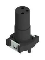 SENSOR CONN, M8, RCPT, 3POS, PCB 42-01213