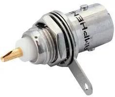 RF/COAXIAL BNC BULKHEAD JACK STR 50 OHM SOLDER 112575.