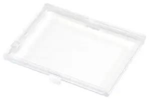 TOP COVER, ENCLOSURE, TRANSPARENT, PC 1597D2MPRTPC