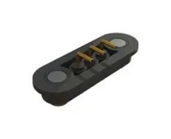 MAGNETIC CONN, R/A PLUG, 3POS, 5V, 2A 685D0322211120E