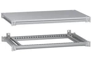 BOTTOM/TOP FRAME, ENCLOSURE, STEEL, GREY NSYSFNC85