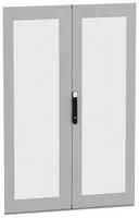 GLAZED DOOR, ENCLOSURE, STEEL/GLASS, GRY NSYSFND18122DT