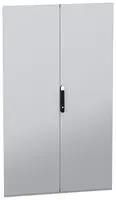 PLAIN DOOR, ENCLOSURE, STEEL, GREY NSYSFND20122D