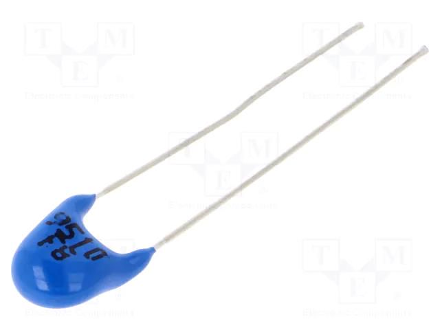 Capacitor: ceramic; suppression capacitor,X1,Y2; 1nF; Y5U; ±20% VISHAY WYO102MCMBRAKR