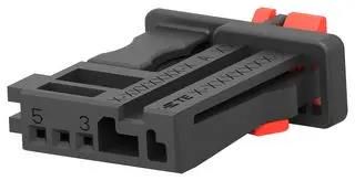 AUTOMOTIVE HOUSING, RCPT, 3POS, 3A 2333103-1
