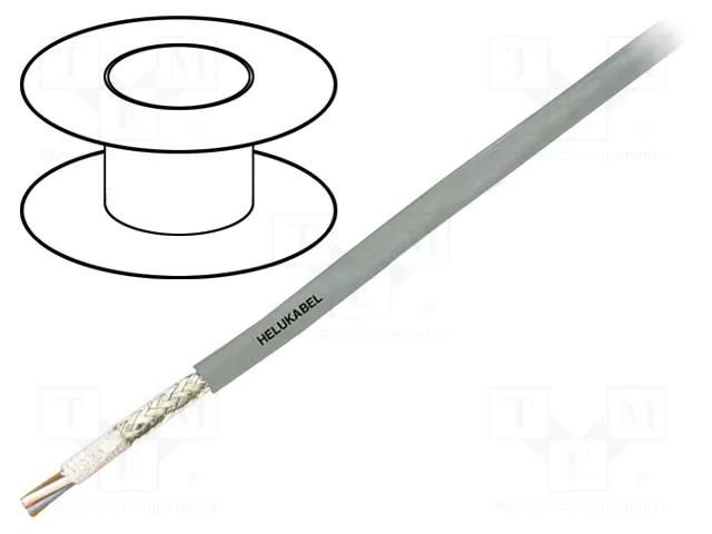 Wire: control cable; SUPERTRONIC®-C-PURO; 3x0.14mm2; grey; Cu HELUKABEL STR-C-PUR3X0.14