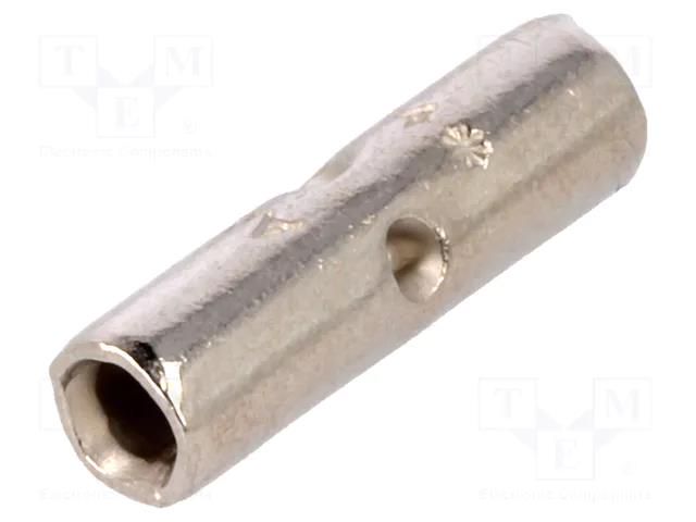 Tip: butt splice; non-insulated; copper; 1.25÷2mm2; nickel plated TE Connectivity 323795