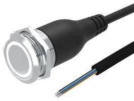 PB ANTI VANDAL SW, SPDT, 0.6A/35V, PANEL 82-6655.1154