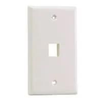 VERTICAL FACEPLATE, 1 MODULE, IVORY NK1FNEI