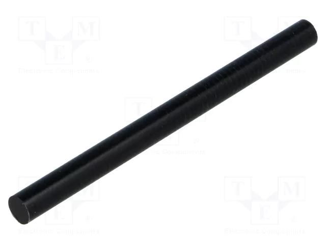 Adapter; thermoplastic; Øshaft: 6mm; Shaft len: 80mm; black MENTOR GA724.21