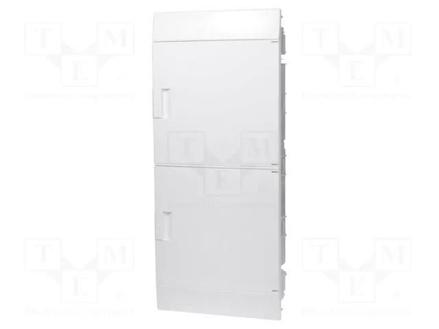 Enclosure: for modular components; IP41; plaster embedded; grey ABB 1SLM004102A1108